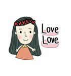 Olive-Green Seaweed Girl（個別スタンプ：30）