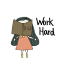 Olive-Green Seaweed Girl（個別スタンプ：38）