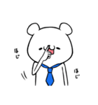 社会人になったくま（個別スタンプ：24）