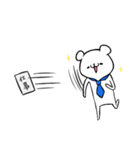 社会人になったくま（個別スタンプ：34）