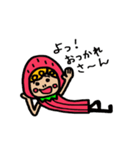 Apple and Strawberry girls（個別スタンプ：6）