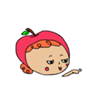 Apple and Strawberry girls（個別スタンプ：17）