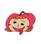 Apple and Strawberry girls（個別スタンプ：23）