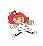 Apple and Strawberry girls（個別スタンプ：29）