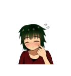 内気な男の子（個別スタンプ：38）