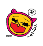 謎のピンクママ！パパも子供も愛らしい（個別スタンプ：10）