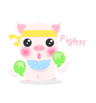 Pink Porky（個別スタンプ：8）