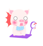 Pink Porky（個別スタンプ：9）