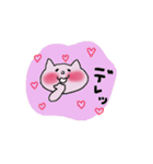 きっと使いたくなるピンクのねこ3（個別スタンプ：12）
