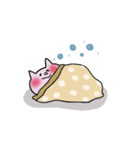 きっと使いたくなるピンクのねこ3（個別スタンプ：17）
