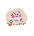 きっと使いたくなるピンクのねこ3（個別スタンプ：19）