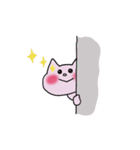 きっと使いたくなるピンクのねこ3（個別スタンプ：29）