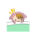 うさぎとくまのキグルミちゃん（個別スタンプ：20）