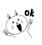 あいた口が塞がらない猫（個別スタンプ：10）
