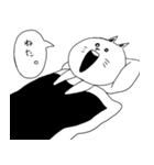 あいた口が塞がらない猫（個別スタンプ：13）