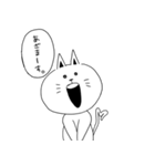 あいた口が塞がらない猫（個別スタンプ：20）