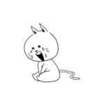 あいた口が塞がらない猫（個別スタンプ：26）