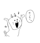 あいた口が塞がらない猫（個別スタンプ：30）