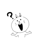 あいた口が塞がらない猫（個別スタンプ：31）