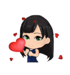 Girls' Daily Life Part II（個別スタンプ：4）