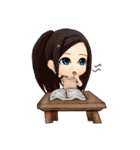 Girls' Daily Life Part II（個別スタンプ：34）
