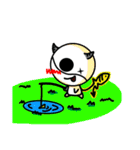 Here comes Yin and Yang！！（個別スタンプ：25）