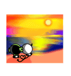 Here comes Yin and Yang！！（個別スタンプ：40）