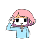 ボブとロブの女子二人組（個別スタンプ：17）