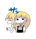 ボブとロブの女子二人組（個別スタンプ：19）