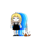 ボブとロブの女子二人組（個別スタンプ：34）