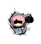 ボブとロブの女子二人組（個別スタンプ：40）