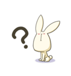 面長ウサギのコタロー（個別スタンプ：1）