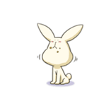 面長ウサギのコタロー（個別スタンプ：4）