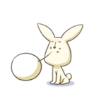 面長ウサギのコタロー（個別スタンプ：5）