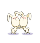 面長ウサギのコタロー（個別スタンプ：7）