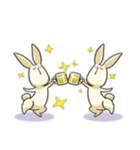 面長ウサギのコタロー（個別スタンプ：32）