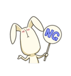 面長ウサギのコタロー（個別スタンプ：35）