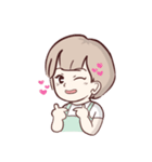 Chupo the little girl（個別スタンプ：1）