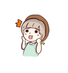 Chupo the little girl（個別スタンプ：14）