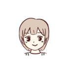 Chupo the little girl（個別スタンプ：17）
