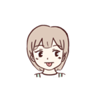 Chupo the little girl（個別スタンプ：18）