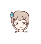 Chupo the little girl（個別スタンプ：21）