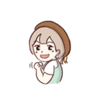Chupo the little girl（個別スタンプ：29）