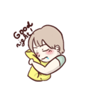 Chupo the little girl（個別スタンプ：34）