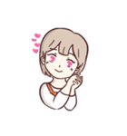 Chupo the little girl（個別スタンプ：36）