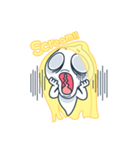 Tiny baby ghost Booo！！！（個別スタンプ：30）