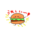 かわいいハンバーガー（個別スタンプ：16）