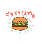 かわいいハンバーガー（個別スタンプ：37）