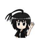 魚っ娘（さかなっこ）～深海魚編～（個別スタンプ：1）