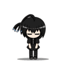 魚っ娘（さかなっこ）～深海魚編～（個別スタンプ：2）